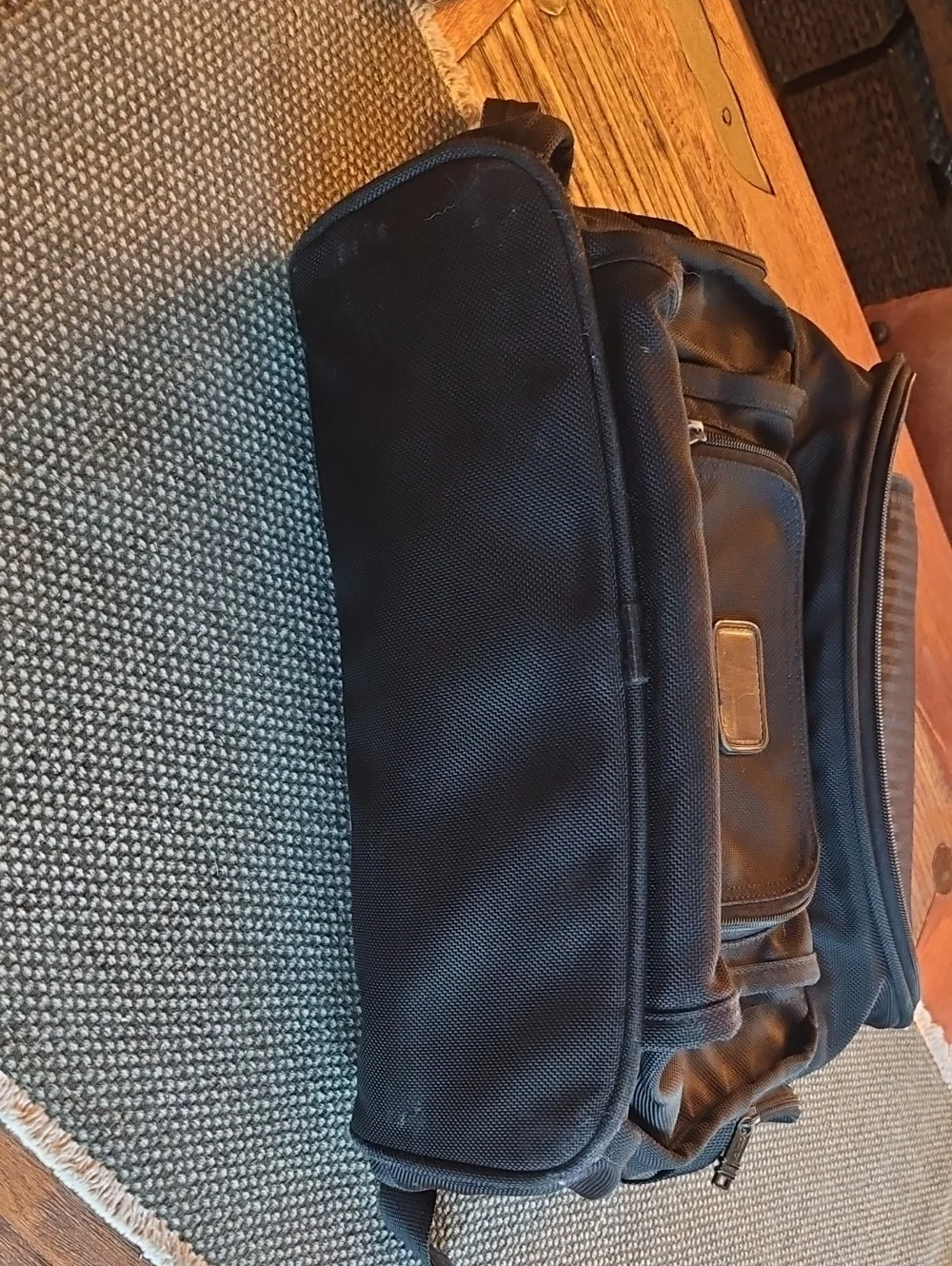 Tumi Black Men's Travel Backpack -
